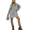 abito/maglia lungo con mezzo collo radical